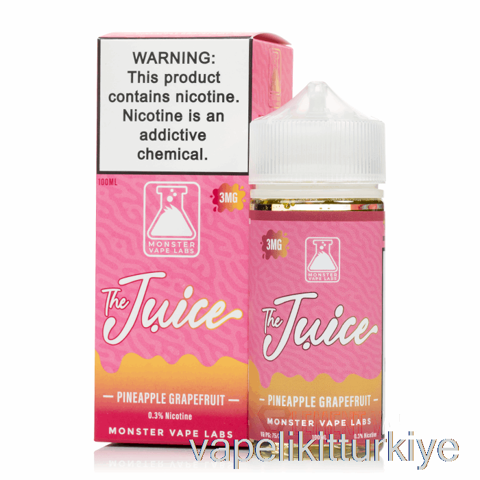 Vape Pen Vape Mate Ananas Greyfurt - Meyve Suyu - 100ml 6mg